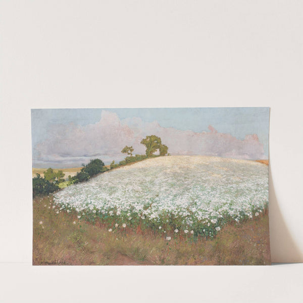 Buchweizenfeld I by Fritz Overbeck