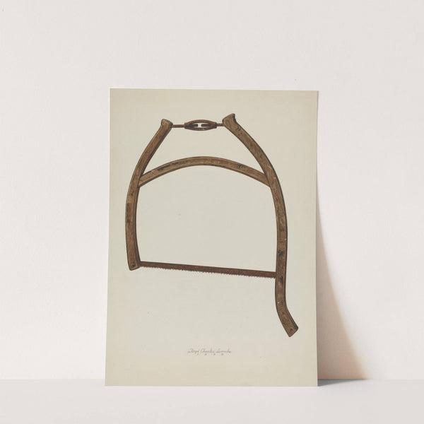 Buck Saw by Lloyd Charles Lemcke