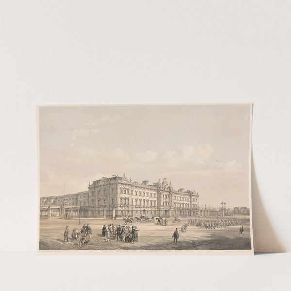 Buckingham Palace (1852) by Edmund Walker