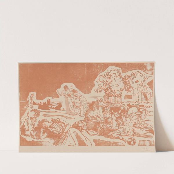 Bucolique Moderne 1 (1901) by Auguste Louis Lepère