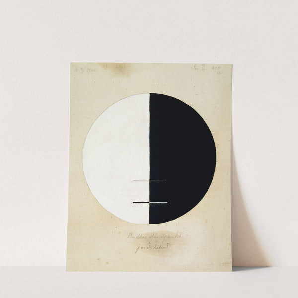 Buddhas Standpoint in the Earthly Life No. 3 by Hilma af Klint