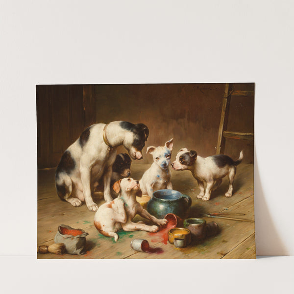 Budding artists by Carl Reichert