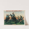 Buffalo Bill’s Wild West. A Bucking Mustang (1889) by Forbes Co.