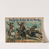 Buffalo Bill’s Wild West Race Cow Boy- Mexican- Indian (1889) by Calhoun Printing Co