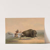 Buffalo Hunt, Chase-No. 5 by George Catlin