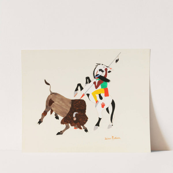 Buffalo Hunter (ca. 1920-1925) by Julian Martinez