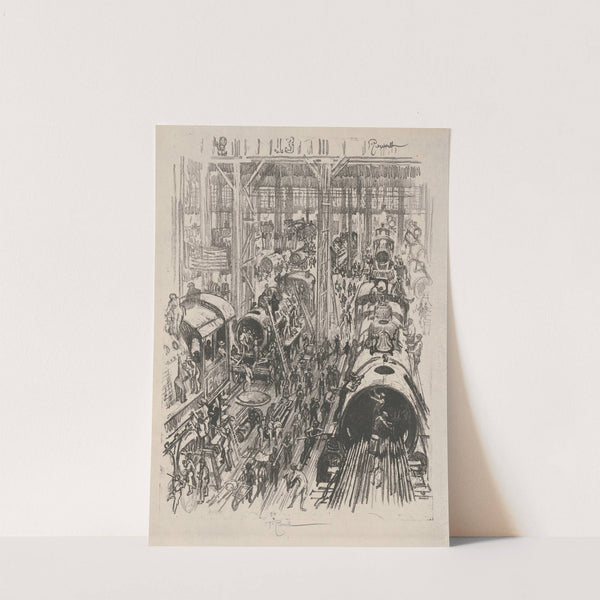 Building engines for the allies by Joseph Pennell