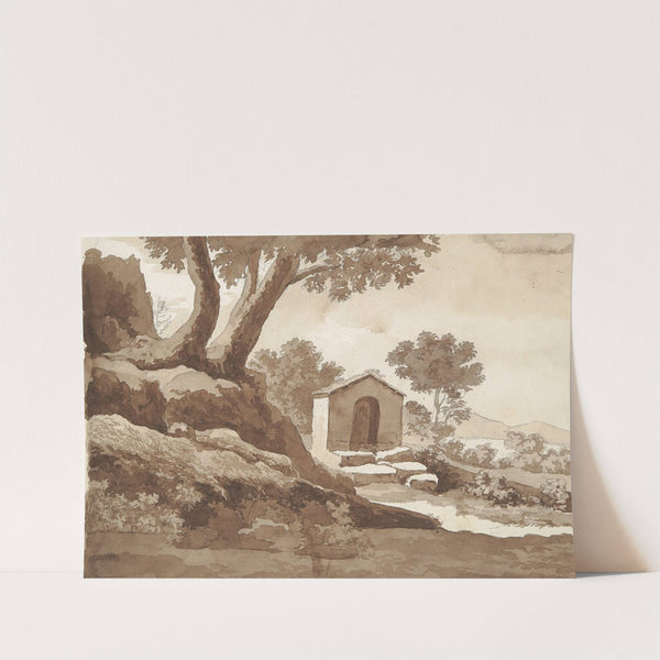 Building in a Rural Setting by William Brockedon