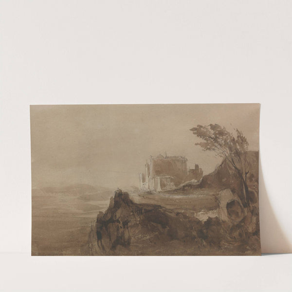 Building on a Hill by John Martin