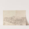 Building on a Hillside in a Mountainous Village by George Chinnery