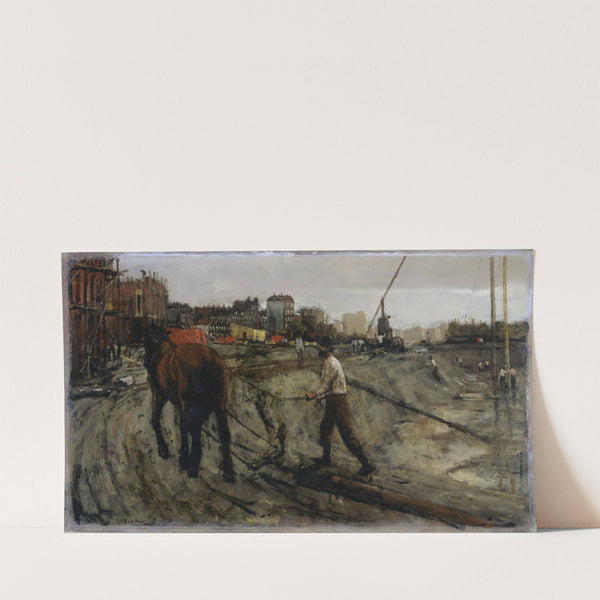 Building Site (c. 1900) by George Hendrik Breitner