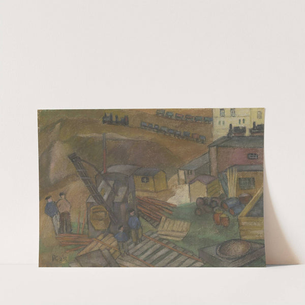 Building site of I. G. Farben by Pauline Kowarzik