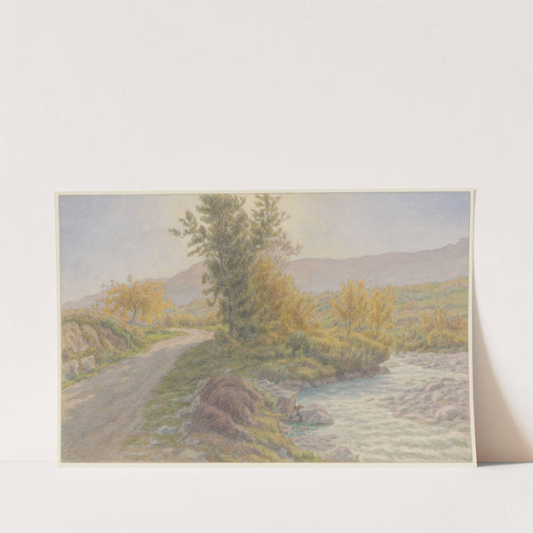 Buis-les-Baronnies, bords du Menon (1943) by Henri Rivière