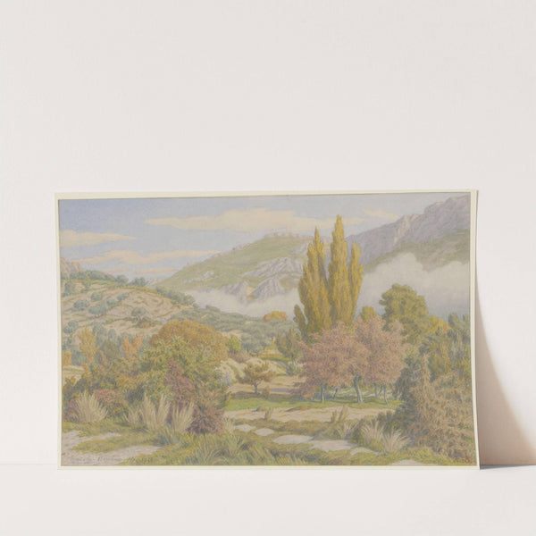 Buis-les-Baronnies, vallée de l’Ouzève (1942) by Henri Rivière