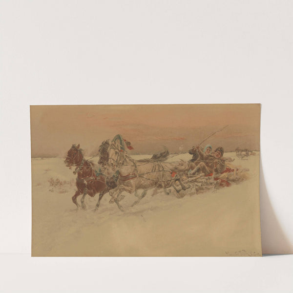 Bulgarian Trio by Jaroslav Věšín