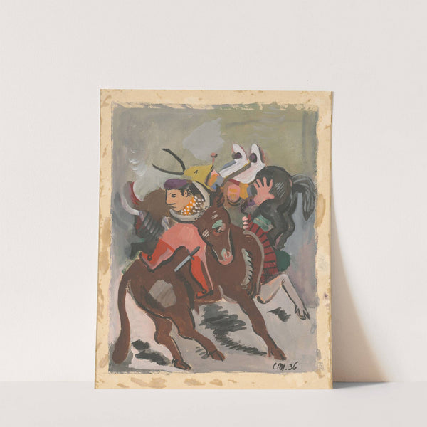 Bullfight by Cyprián Majerník