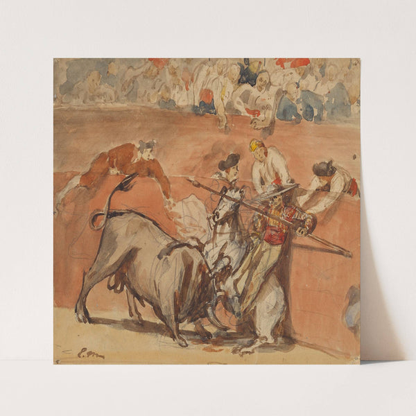 Bullfight (1865) by Édouard Manet