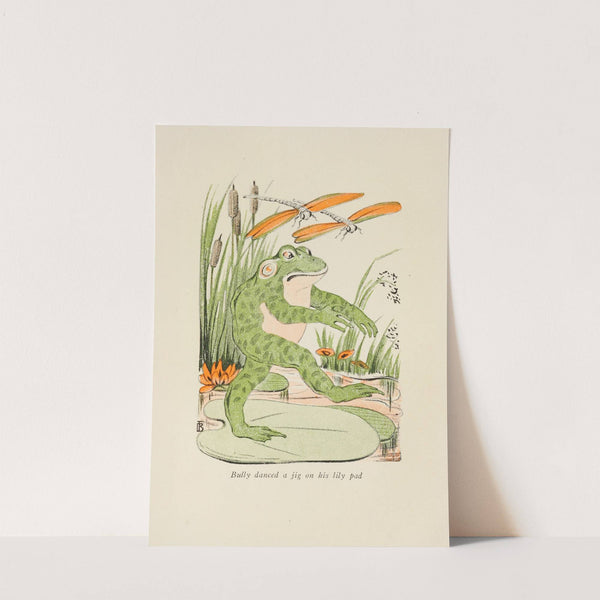 Bully danced a jig on his lily pad by Elizabeth Stafford Fry