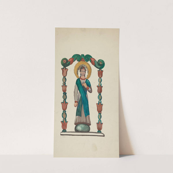 Bulto-Figure of Saint by E. Boyd