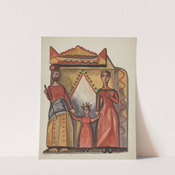 Bulto - Holy Family by E. Boyd