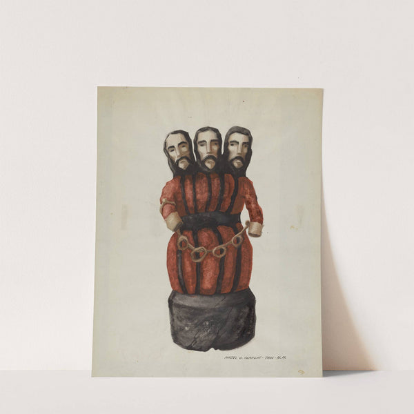 Bulto - Holy Trinity by Majel G. Claflin