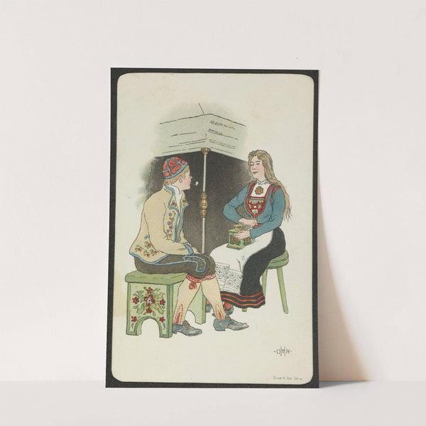 Bunad motif by Othar Holmboe