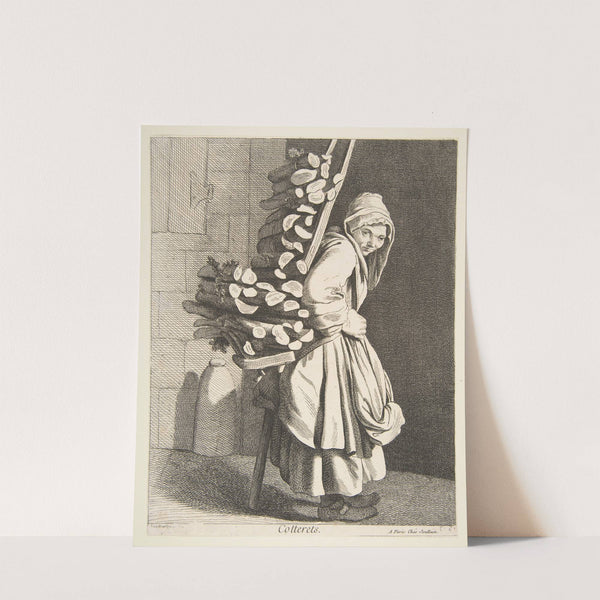 Bundled Firewood Seller (1737-1746) by Edmé Bouchardon