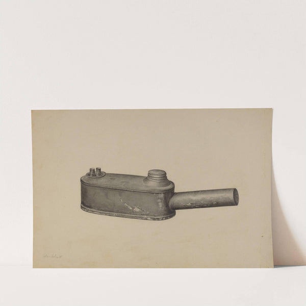 Bunker Lamp by Helen Hobart