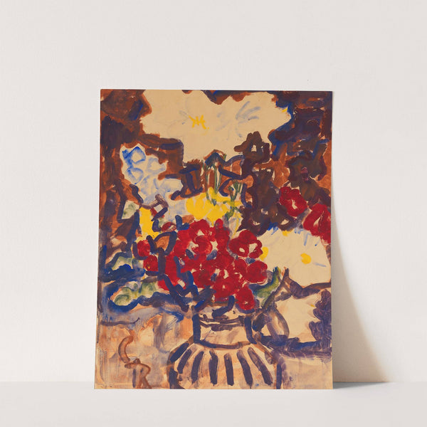 Bunter Sommerblumenstrauß (1915) by Christian Rohlfs