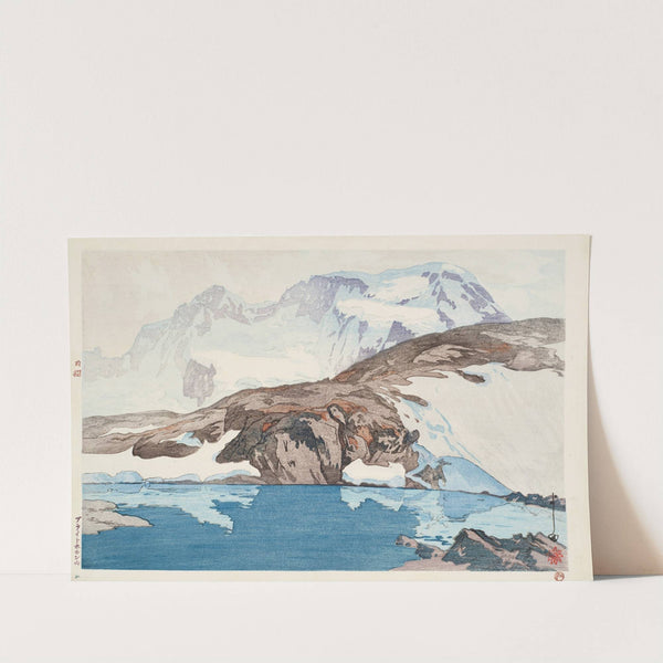 Buraitohorun-yama (Breithorn) (1925) by Yoshida Hiroshi