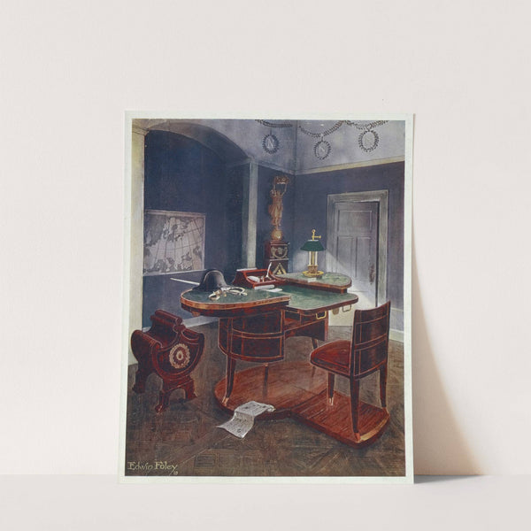 Bureau de campagne and bureau en boîte of Napoleon the First, Chateau de la Malmaison, France. by Edwin Foley