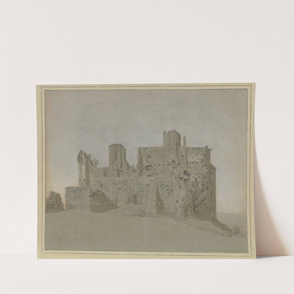 Burg Hanstein bei Witzenhausen by Johann Martin von Rohden