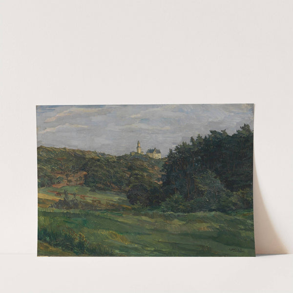 Burg Kronberg im Taunus by Wilhelm Trübner