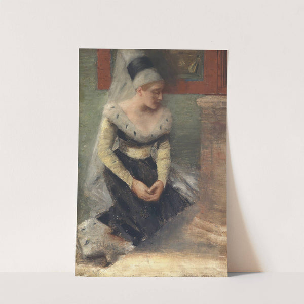 Burgfräulein by Albert von Keller