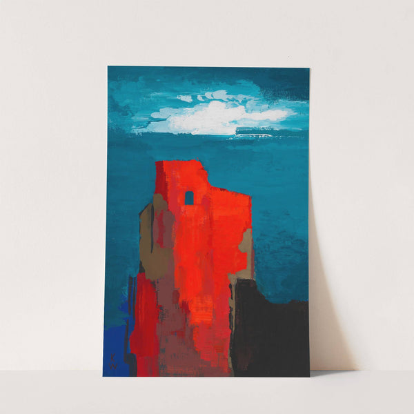 Burgruine by Karl Wiener