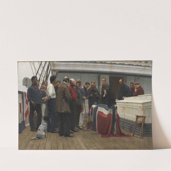 Burial at Sea by Carl Sundt-Hansen