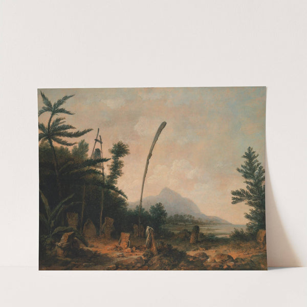 Burial Ground in the South Seas by John Webber