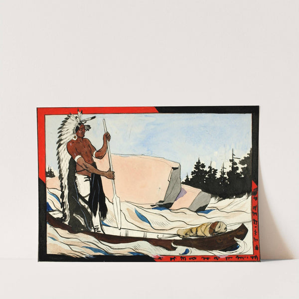 Burial of a Papoose by Richard Norris Brooke