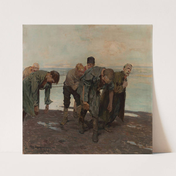 Burlaks (1925) by Feliks Wygrzywalski