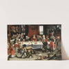 Burlesque Feast by Frans Xaver Hendrick Verbeeck