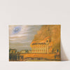 Burning of Old South Church, Bath, Maine (c. 1854) by John Hilling