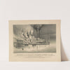 Burning of the Palace Steamer Robert E. Lee (1882) by Currier & Ives.