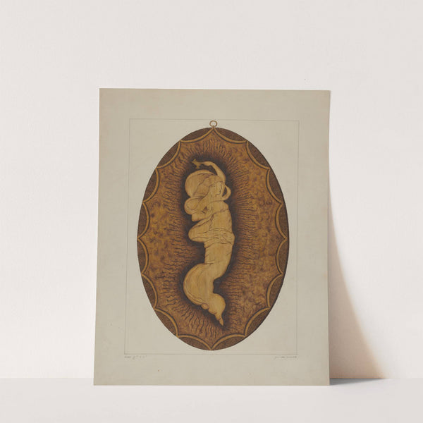 Burnt Plaque by Frank Maurer