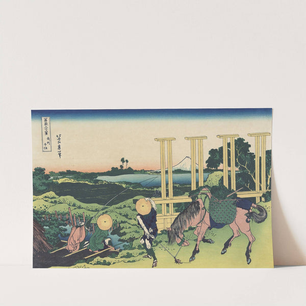 Bushū senju by Katsushika Hokusai