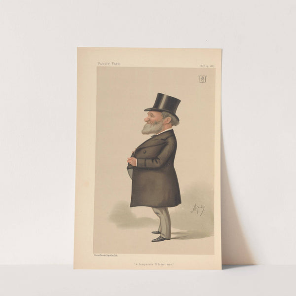 Businessmen and Empire Builders. ‘a temperate Ulster man.’ Sir James Porter Corry. 14 May 1887 (1887) by Carlo Pellegrini