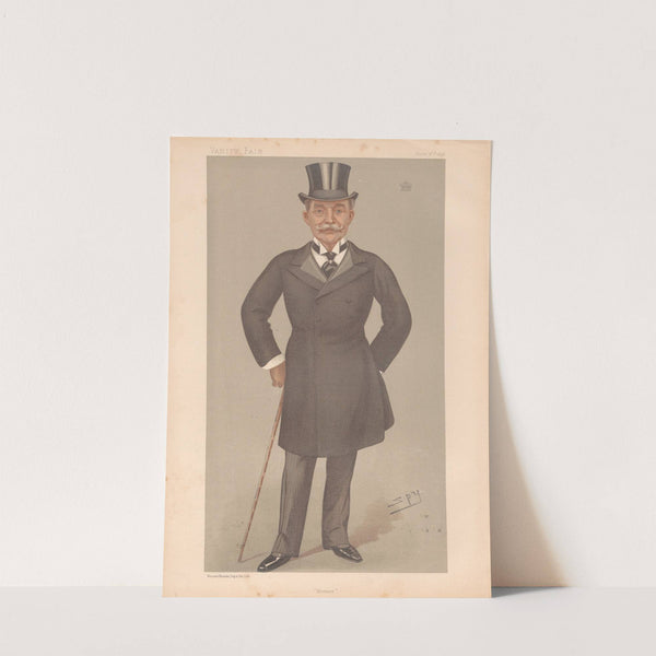 Businessmen and Empire Builders. ‘Horace’. Lord Farquhqr. 2 June 1898 (1898) by Leslie Matthew Ward