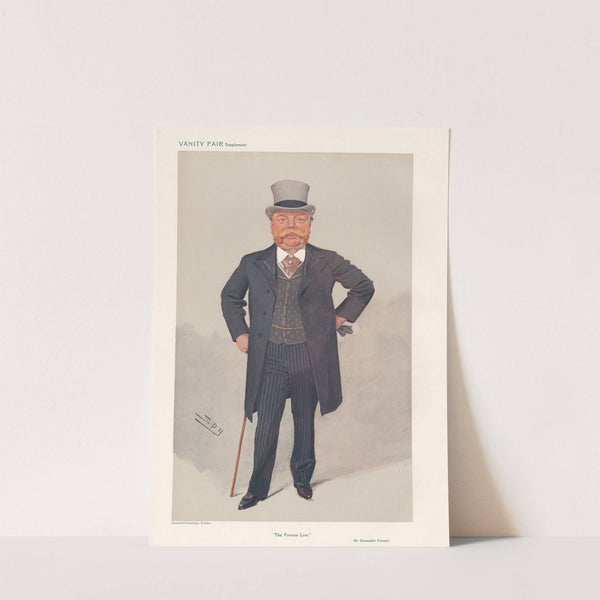 Businessmen and Empire Builders. ‘The Furnace Line’. Sir Christopher Furness. 21 October 1908 (1908) by Leslie Matthew Ward