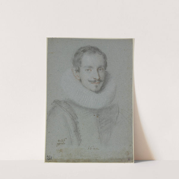 Bust of a gentleman by Ottavio Leoni