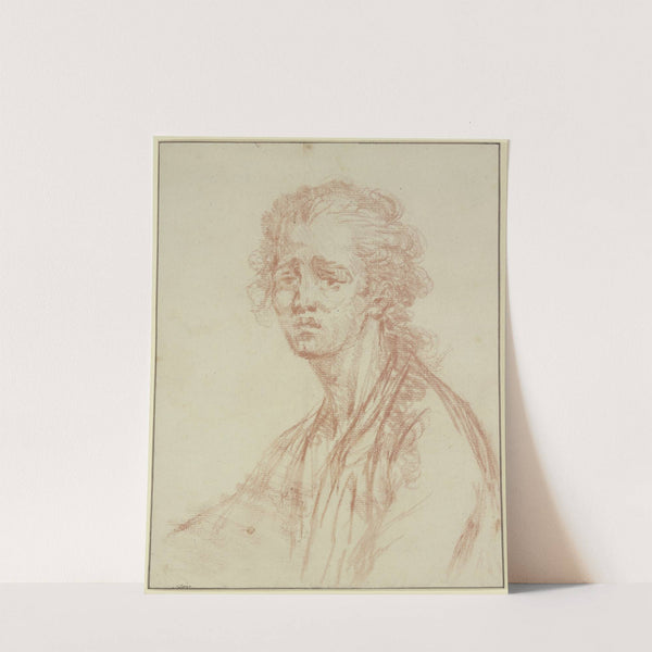 Bust of a man by Charles-Joseph Natoire