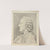 Bust of a Man in Profile to the Left by Charles Nicolas Cochin II